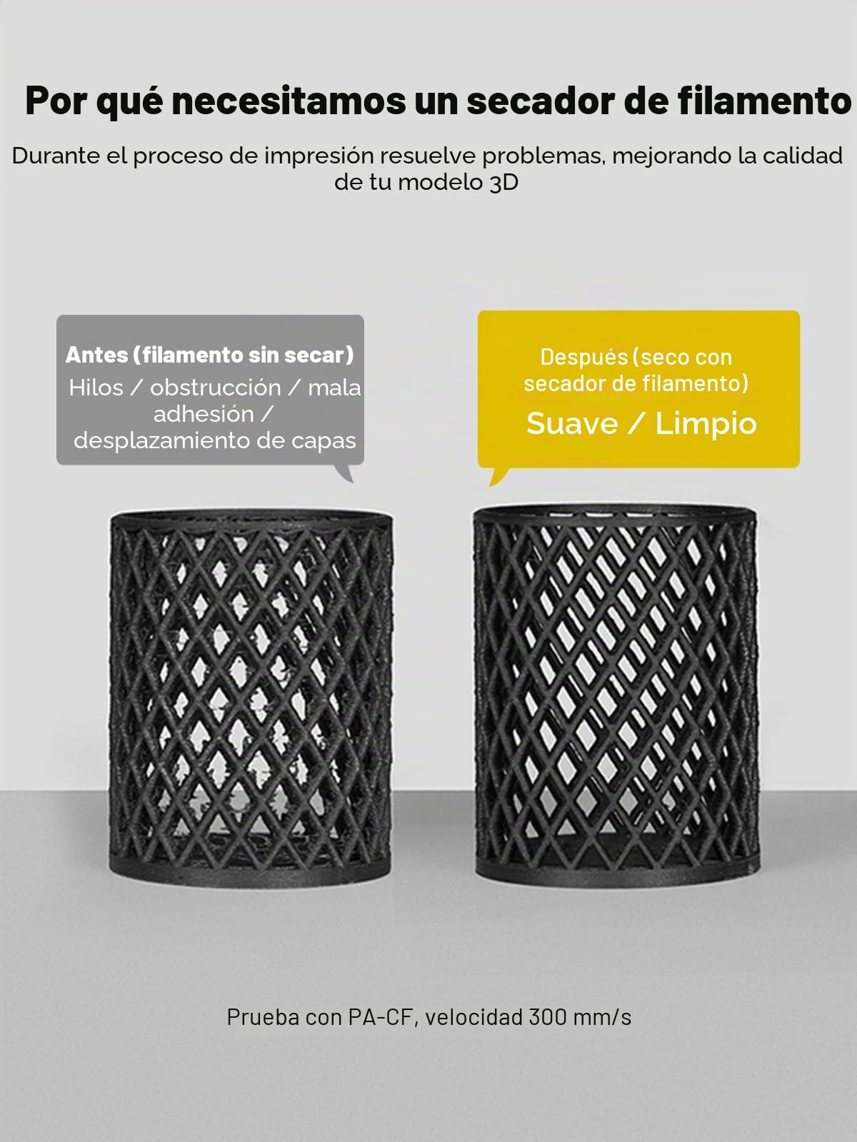 Creality Space PI Plus - Secador de filamento, capacidad de 2 rodillos con temporizador de 48 h, pantalla táctil de 3,7 pulgadas, calefacción PTC y circulación de aire caliente a 360° para PLA/ABS/TPU