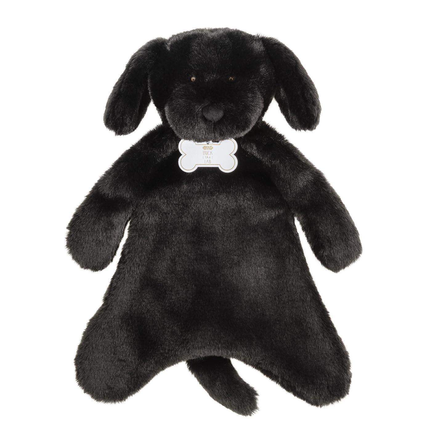 Mud Pie Kids' Huck The Black Labrador Retriever Dog Woobie