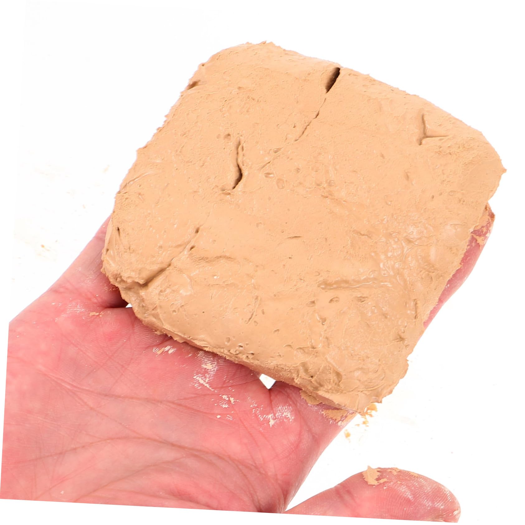 Arcilla para Modelar para Bricolaje 6 Piezas Beige Abs para Manualidades | Textura Suave y Firme, 200g por Bolsa, para Principiantes en Modelado DIY