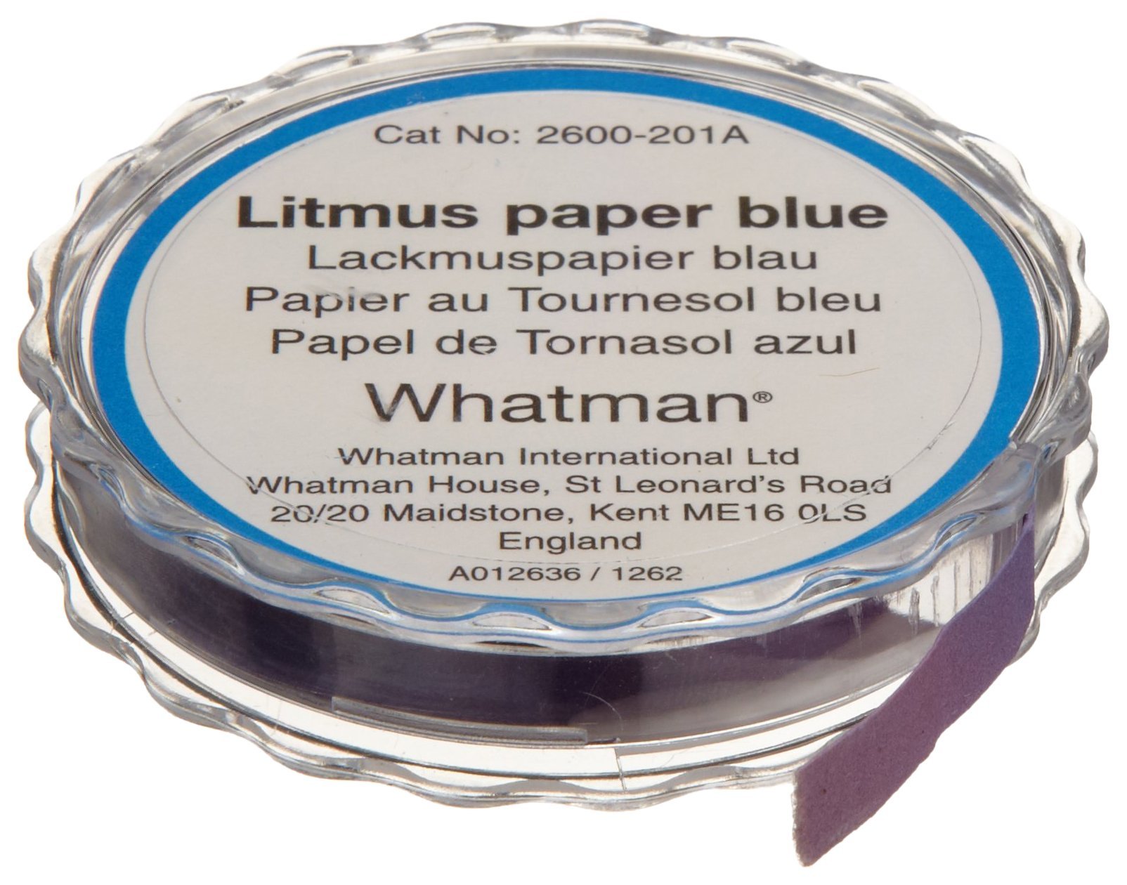 PH Indicator and Test Paper, Litmus Blue