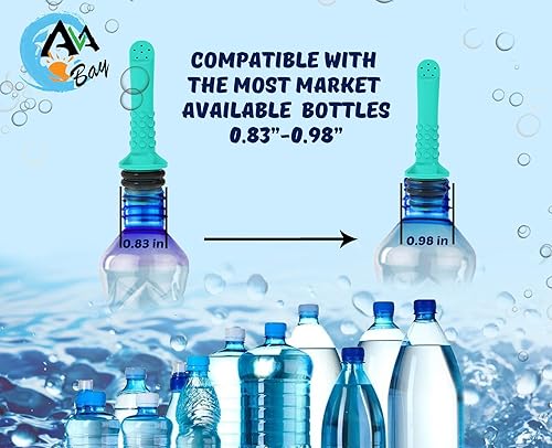 Miniatura 4 de Bidé portátil de viaje de 3 piezas, fácil de usar, compatible con la mayoría de botellas, botella Peri para cuidado posparto, bidé portátil para