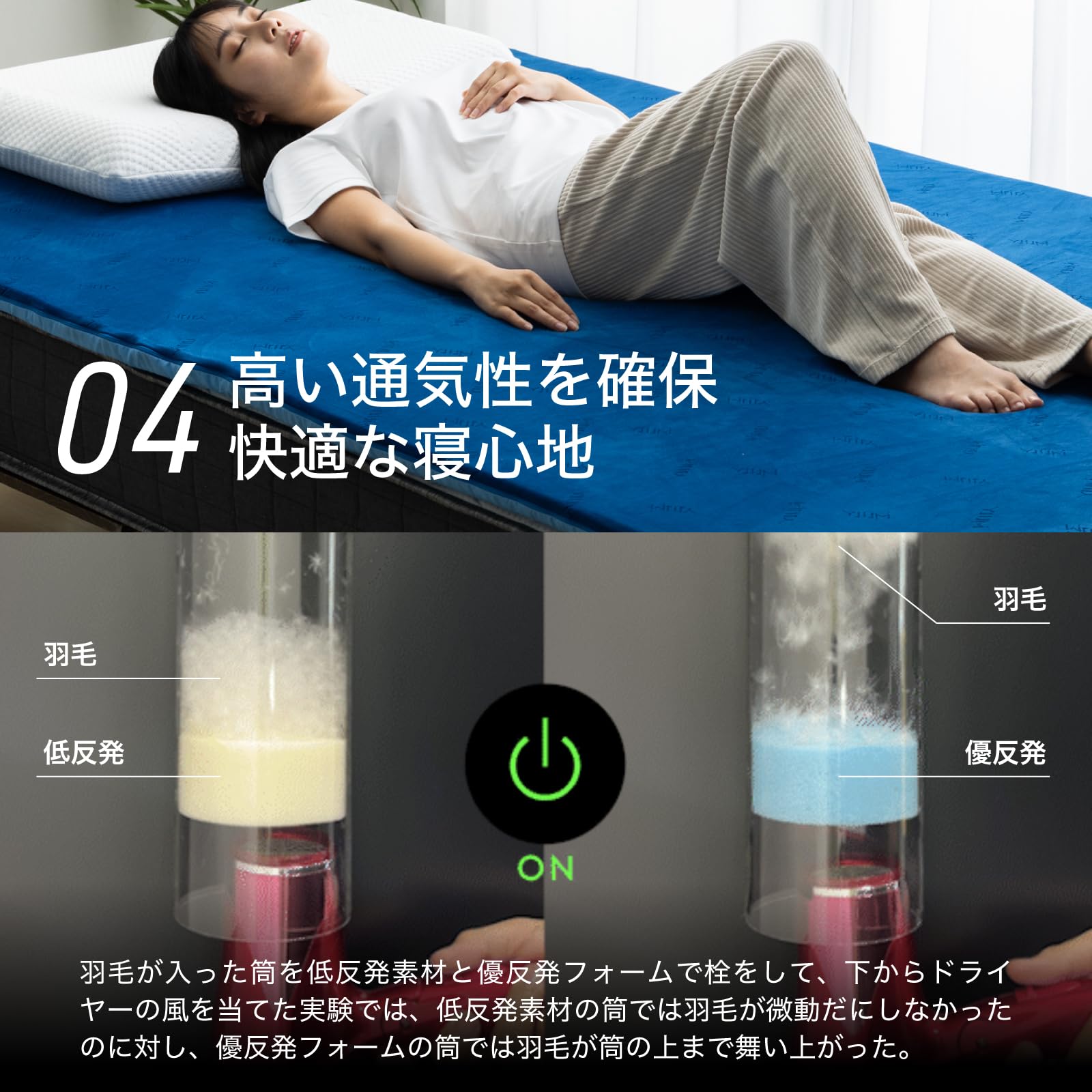 【ガッツ】エムリリー　セミダブルマットレス　 高反発 2層 ガッツ】エムリリー セミダブルマットレス 高反発 2層 楽天市場