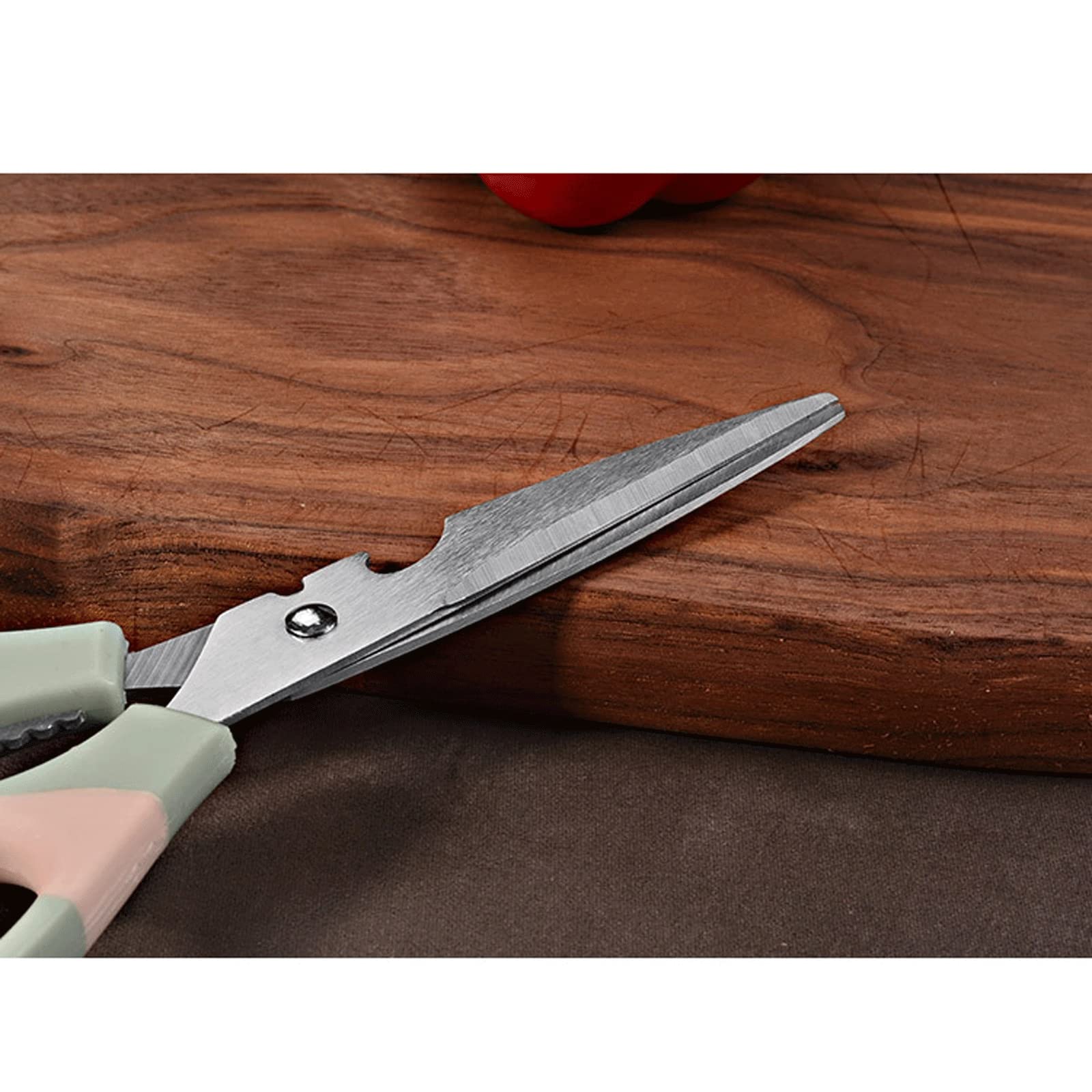 Forbici da cucina resistenti, coltelli da cucina antiruggine, forbici Multiuso per Carne di Pollo, OSSA, noci, cartone