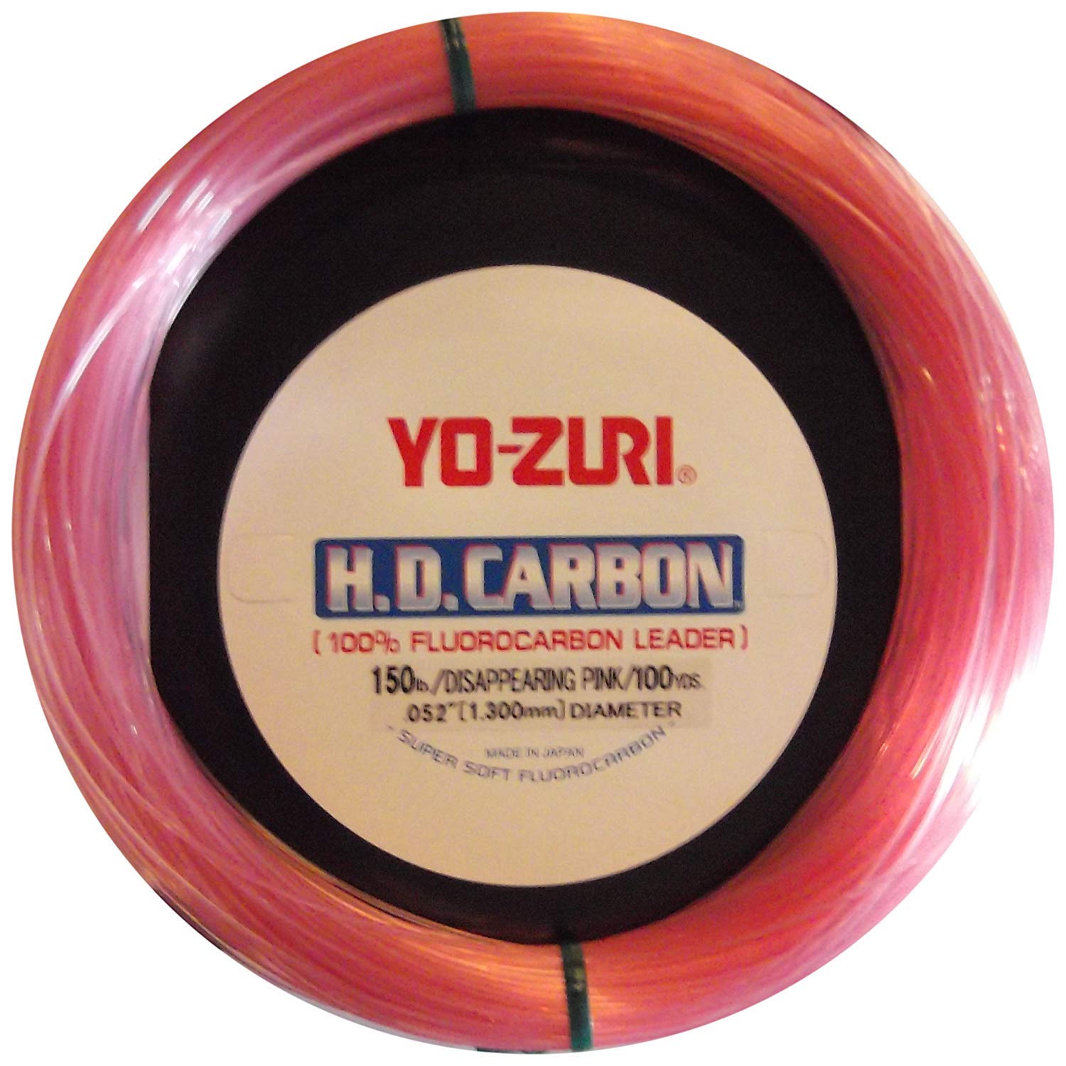 Yo-Zuri HD Fluorokarbon Misina, 27.4 metre, Pembe, 36.3 kg