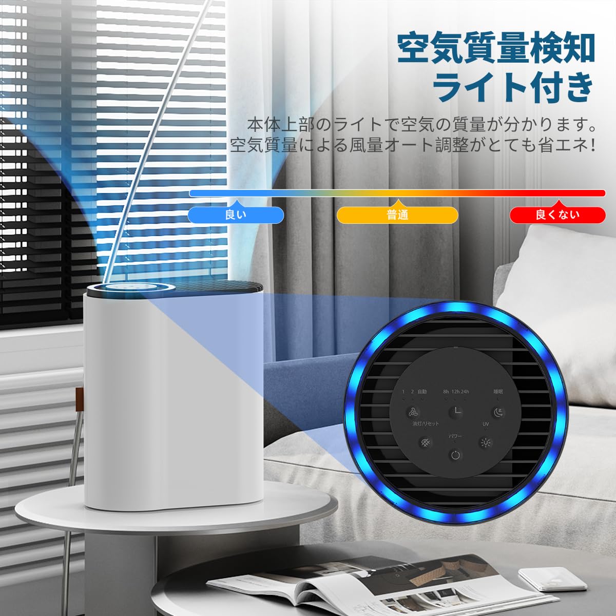 元値26000円✨新品の高性能フィルター＆最大18畳まで対応 空気清浄機 元値26000円✨新品の高性能フィルター＆最大18畳まで対応 空気清浄機