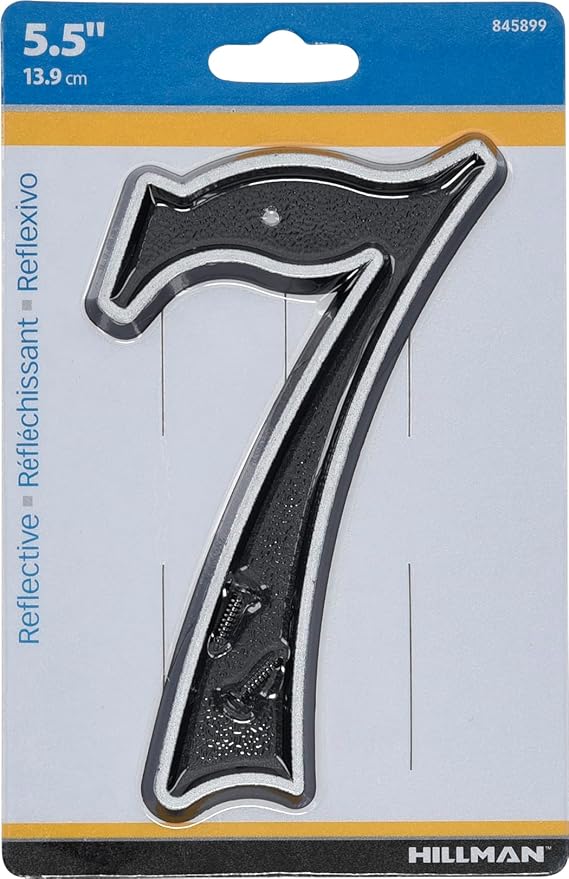 Hillman 845899 6Inch Reflective House, Number 7 Tools