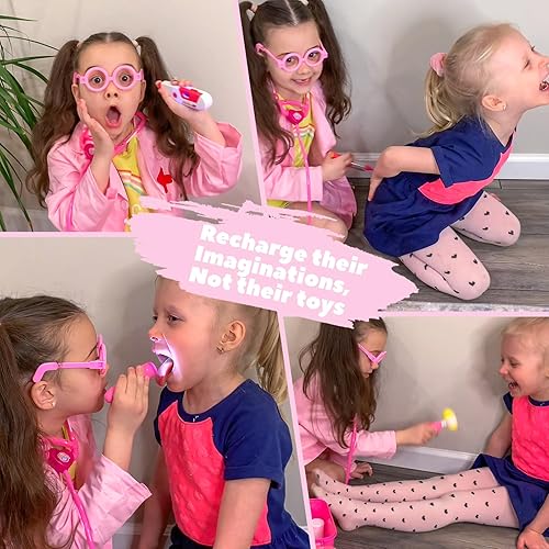 Miniatura 6 de Liberry Juguetes para niños de 2, 3, 4, 5 años, regalo de Navidad, cumpleaños, kit médico para niños pequeños, juego médico