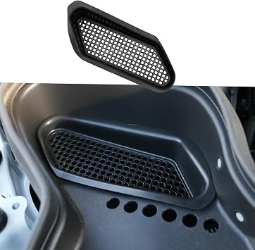 Air Intake Scoop Filter for 2025 Toyota 4Runner 2024 2025 Toyota Tacoma Airflow Intake Box Grille Trim Hood Filter Vent Protector Engine Dust Cover 4Runner Accessories