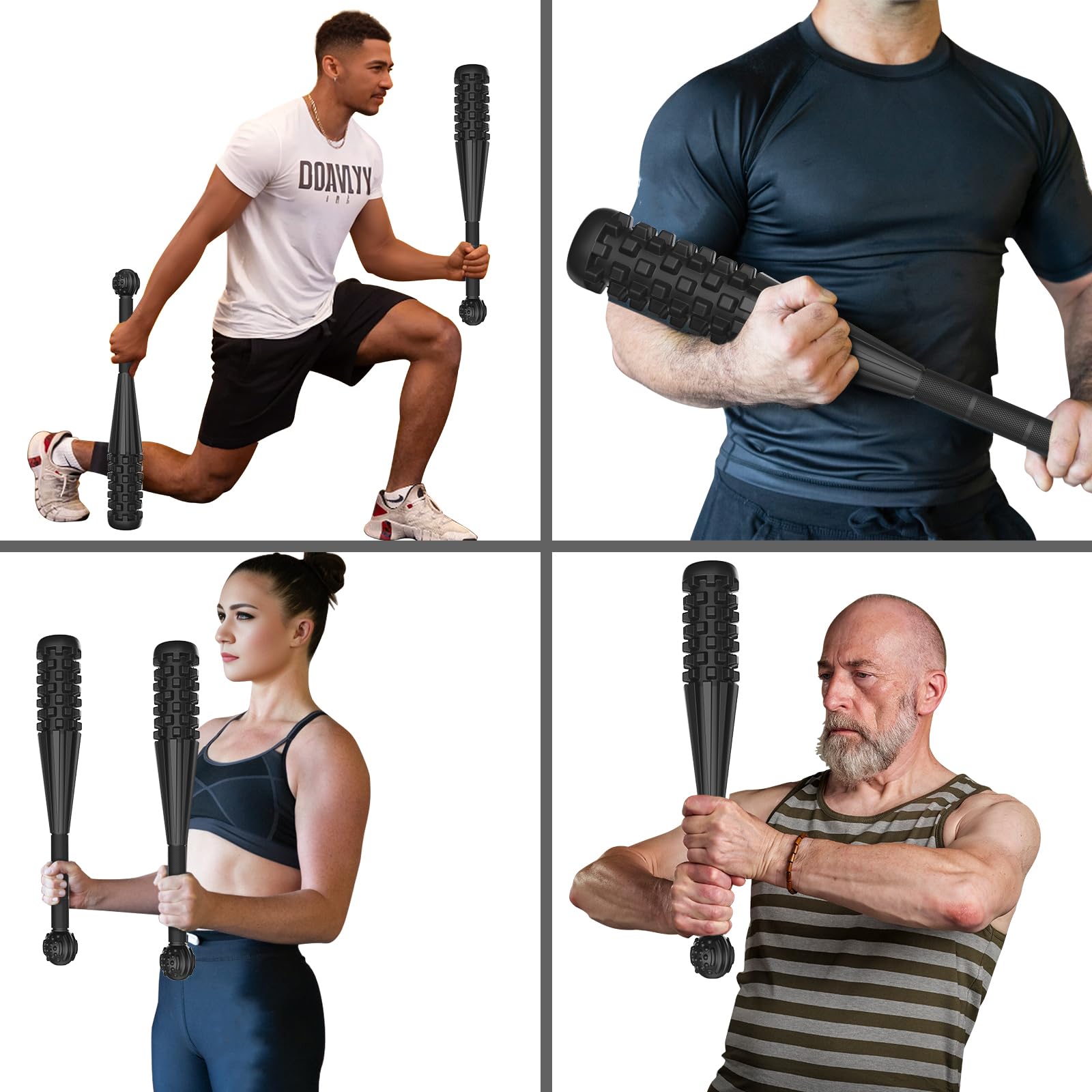 POWER GUIDANCE Macebell, Indian Clubbells, Steel Mace, Indian Club,Gorilla Sports,Adecuado para el entrenamiento en el gimnasio en casa, masaje y rehabilitación 2KG 4KG 6KG 10KG