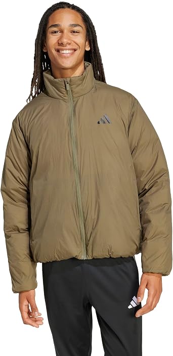 adidas ダウンESS 3S PUFFER ダウンジャケット KKN58メンズ