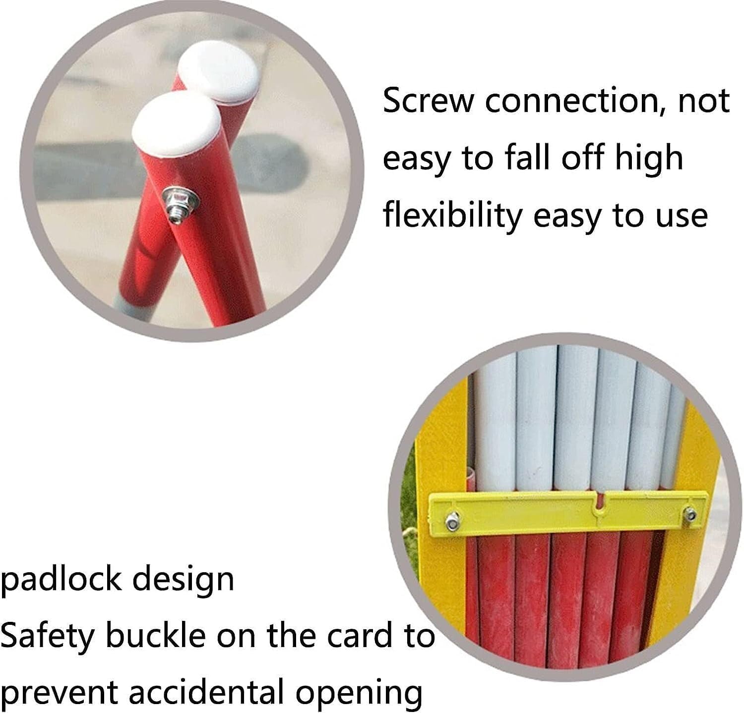 Sistema de barrera plegable retráctil, control de tráfico para una prevención de paso seguro, fácil montaje, duradero, 1,2 m x 2,5 m, ideal para eventos y gestión de seguridad