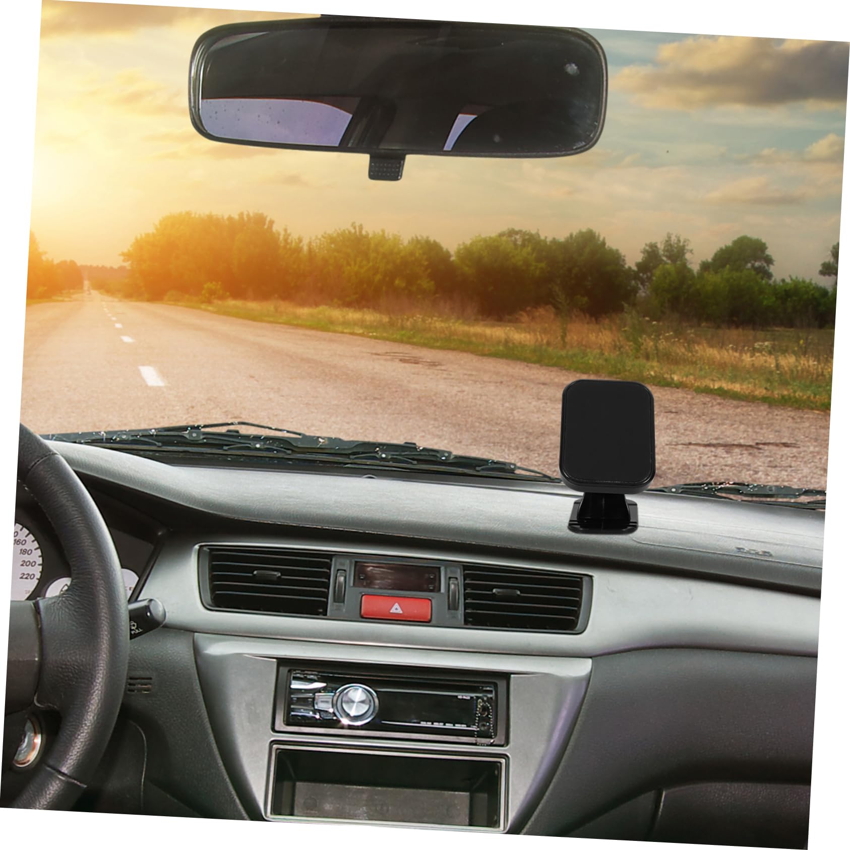 jojofuny 5 Piezas Soporte para teléfono de Coche Soporte magnético para teléfono de Coche Soporte de teléfono de magnético de rotación Soporte de telefono para imanes