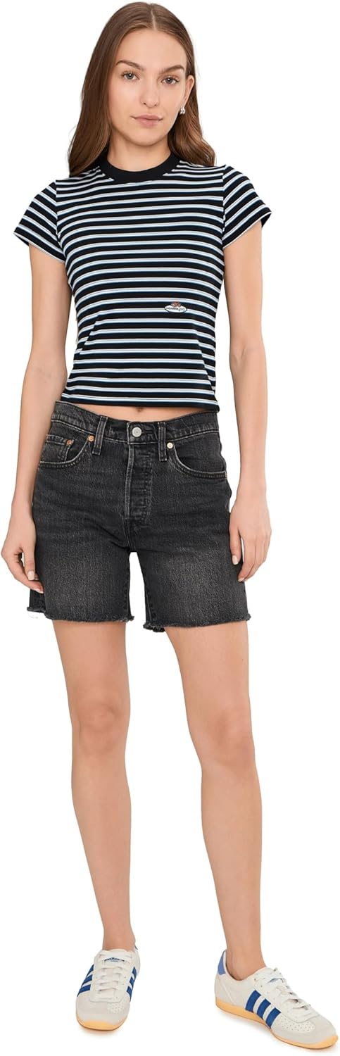 Levi's Womens 501® Mid Thigh Shorts - Image 2
