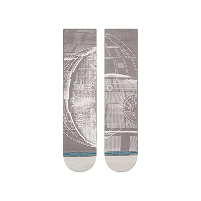 Stance Death Star Sw Crew Crew Cut Socks Shoes Grey