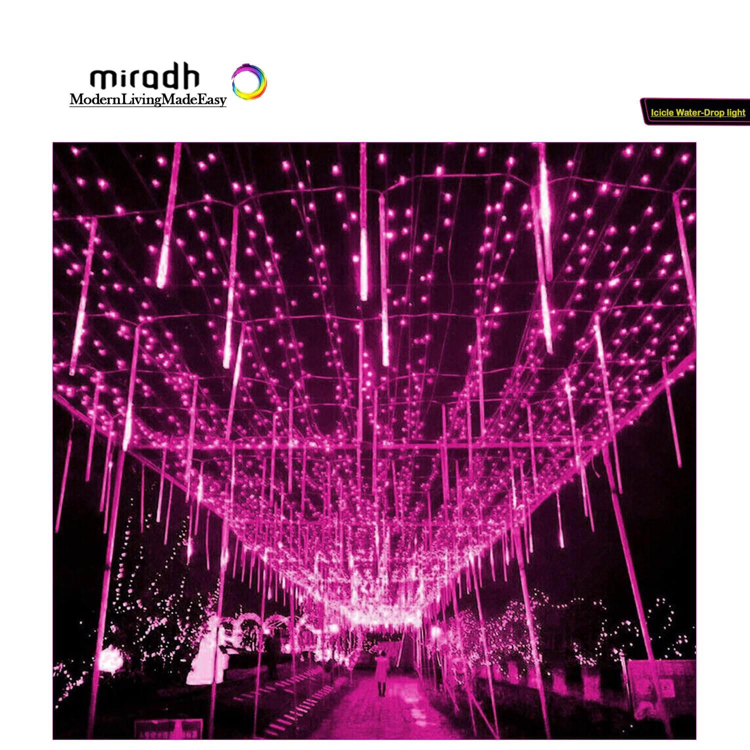 RAIN DROP LED Meteor Lights - Diwali, Christmas Decor -8