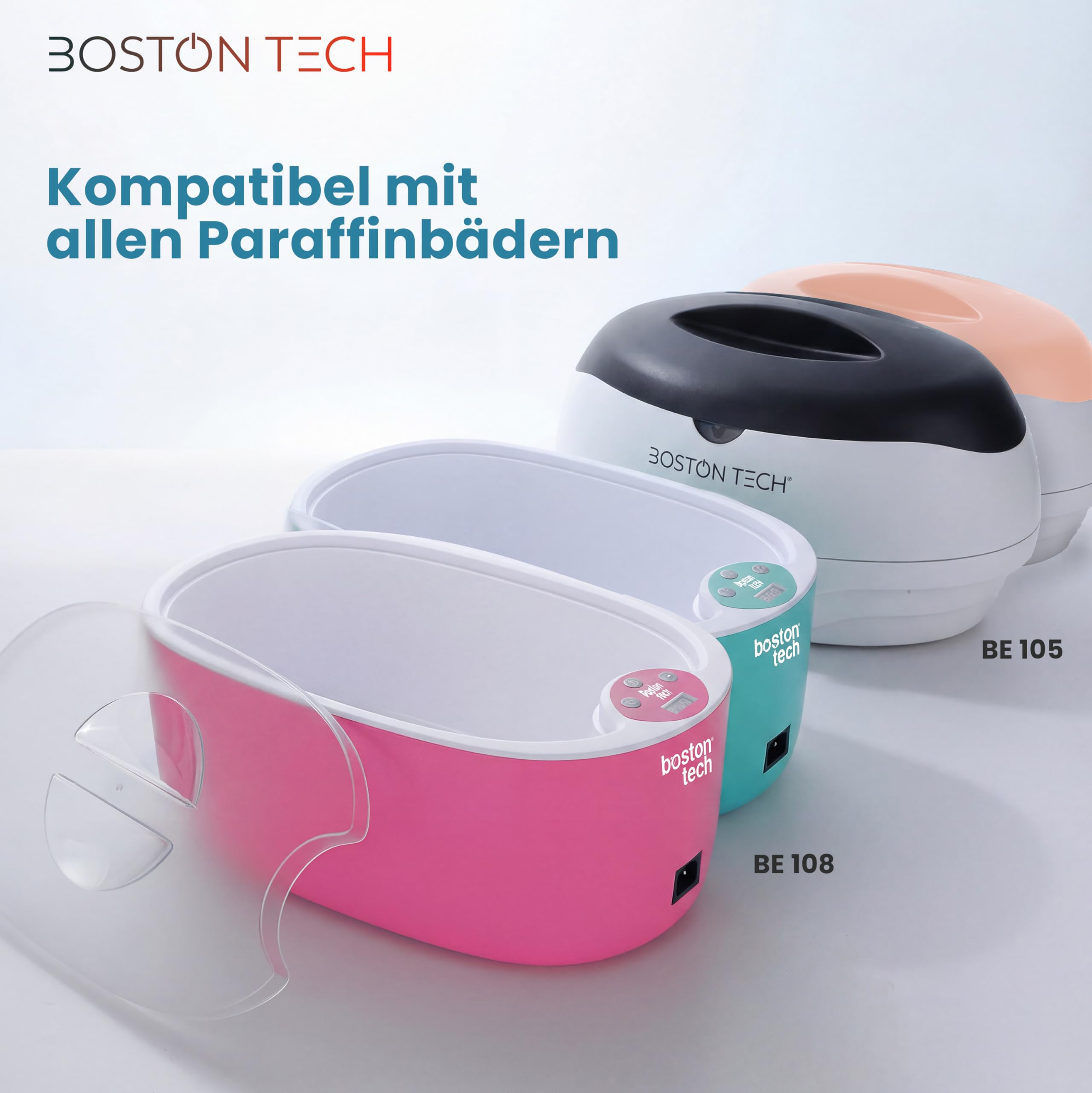 Boston Tech Paraffin für Hände und Füße, kompatibel mit Paraffinbädern, Boston Tech Rehabilitation, Antioxidans, hydratisiert und nährt, 2 Blöcke, ca. 500 g Kokos