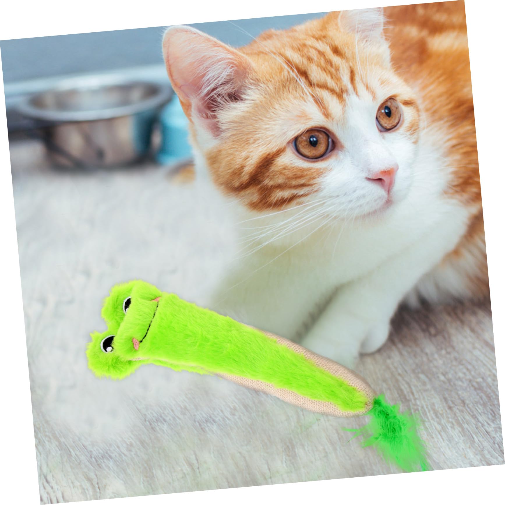 UKCOCO Jouet Chat Herbe Chat Mordre Jouet Chaton Intérieur Interactionnel Chaton Mâcher Intérieur Mâcher