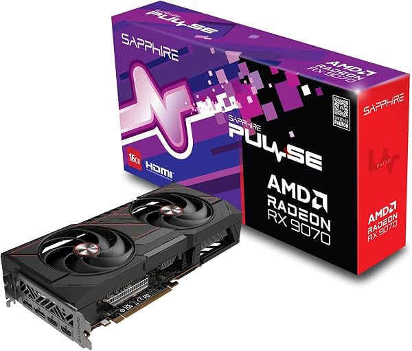 Sapphire Pulse Radeon RX 9070 Gaming 16GB tarjeta gráfica 11349-03-20G VD9104