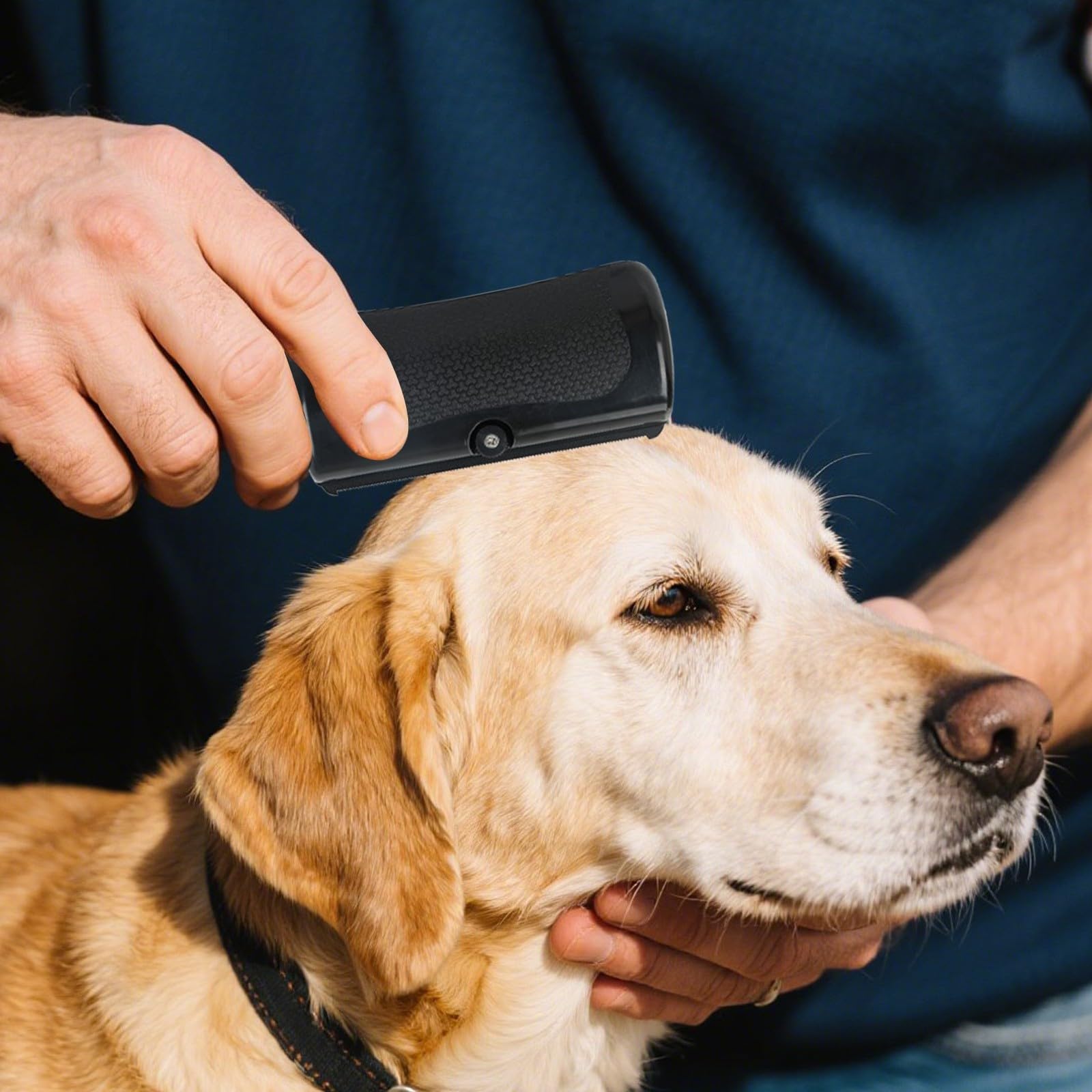 Spazzola per deshedding per gatti, cani, conigli, cavalli, ergonomica, per la salute e la bellezza, per capelli opachi, peli sciolti (3 pezzi)