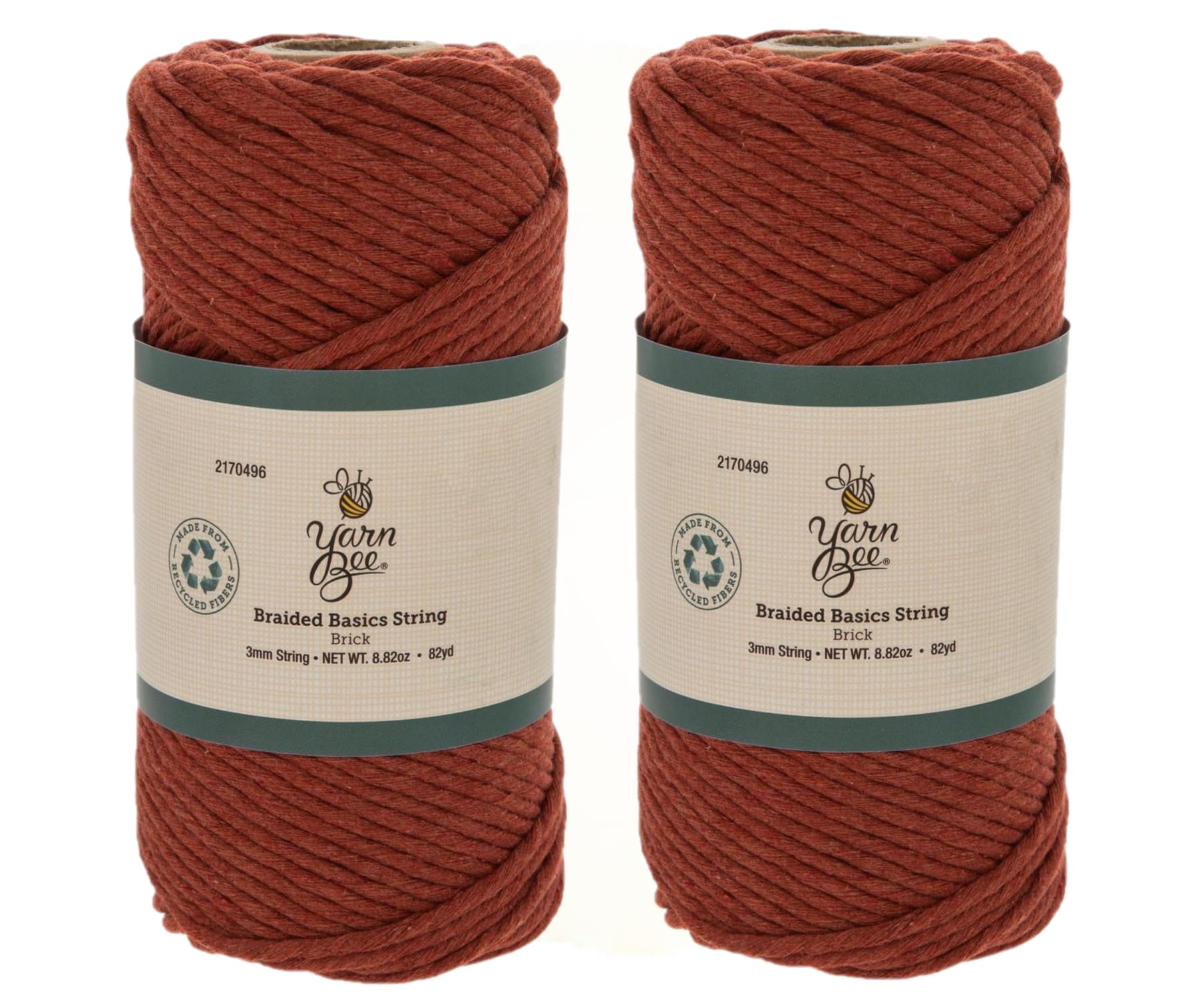 Amazon.com: Yarn Bee Macrame Cord 3mm - 5 Bulky - 82 Yards of 80