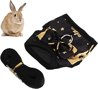 Nylon Rabbit Vest with Harness and Lead, Adjustable, Soft Rabbit Vest for Rabbits, Ferrets, Rabbits, Kittens, Guinea Pigs, Comfortable and Durable, More Applicability product image