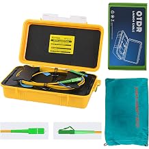 OTDR Launch Cable Box 500m SC APC/LC APC 9/125um G652D Single Mode 1310nm 1550nm Fiber Optic Patch Jump Cable Box SM Fiber Low Loss Used with OTDR CATV LAN