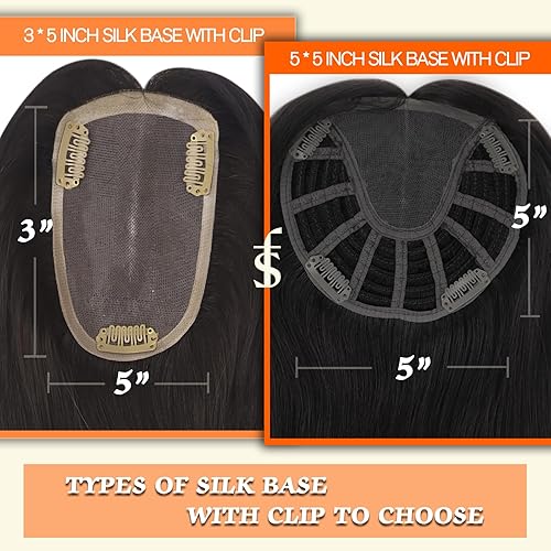 Miniatura 4 de Full Shine Postizo de Cabello Humano Sin Flequillo Extensiones de Cabello Balayage Marrón Claro a Rubio Platino Para Mujeres Clip Invisible de