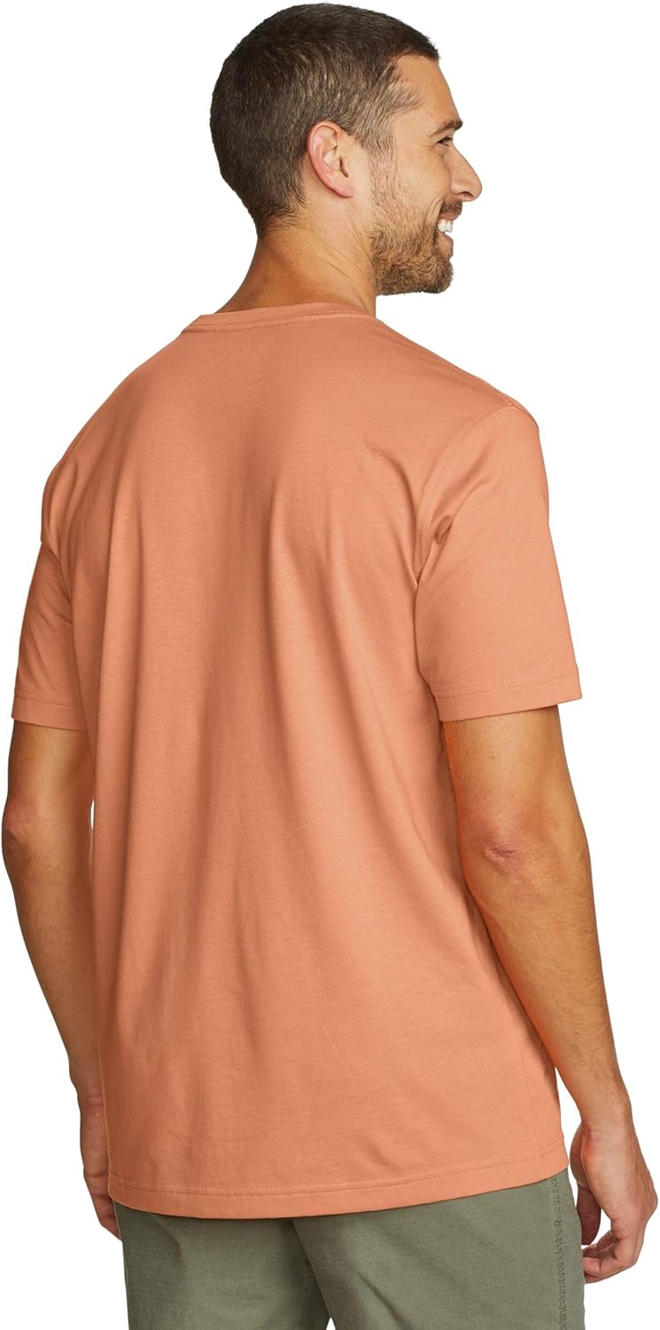 Eddie Bauer Mens Mt Ss Lw Cotton Classic Tee - Image 2