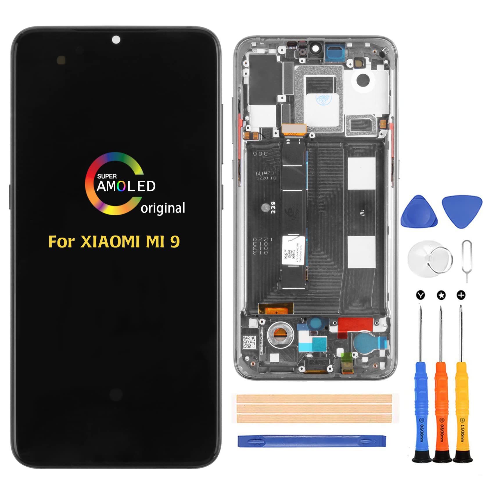 Kubo　Xiaomi Mi9 Amazon.com: Replacement for Xiaomi Mi9 M1902F1G 6.39 inch LCD