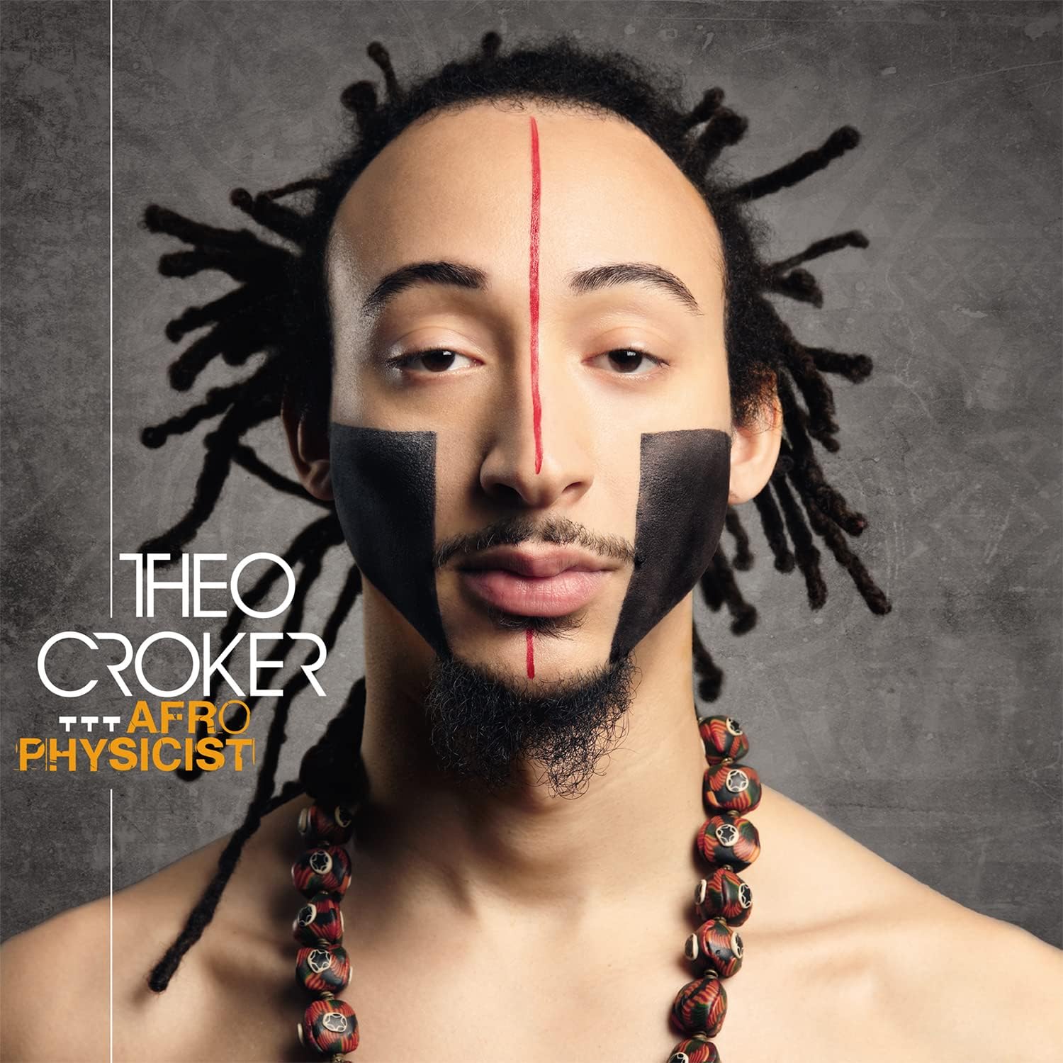 AFROPHYSICIST (ORANGE & WHITE VINYL/180G/2LP) por Theo Croker — capa do álbum