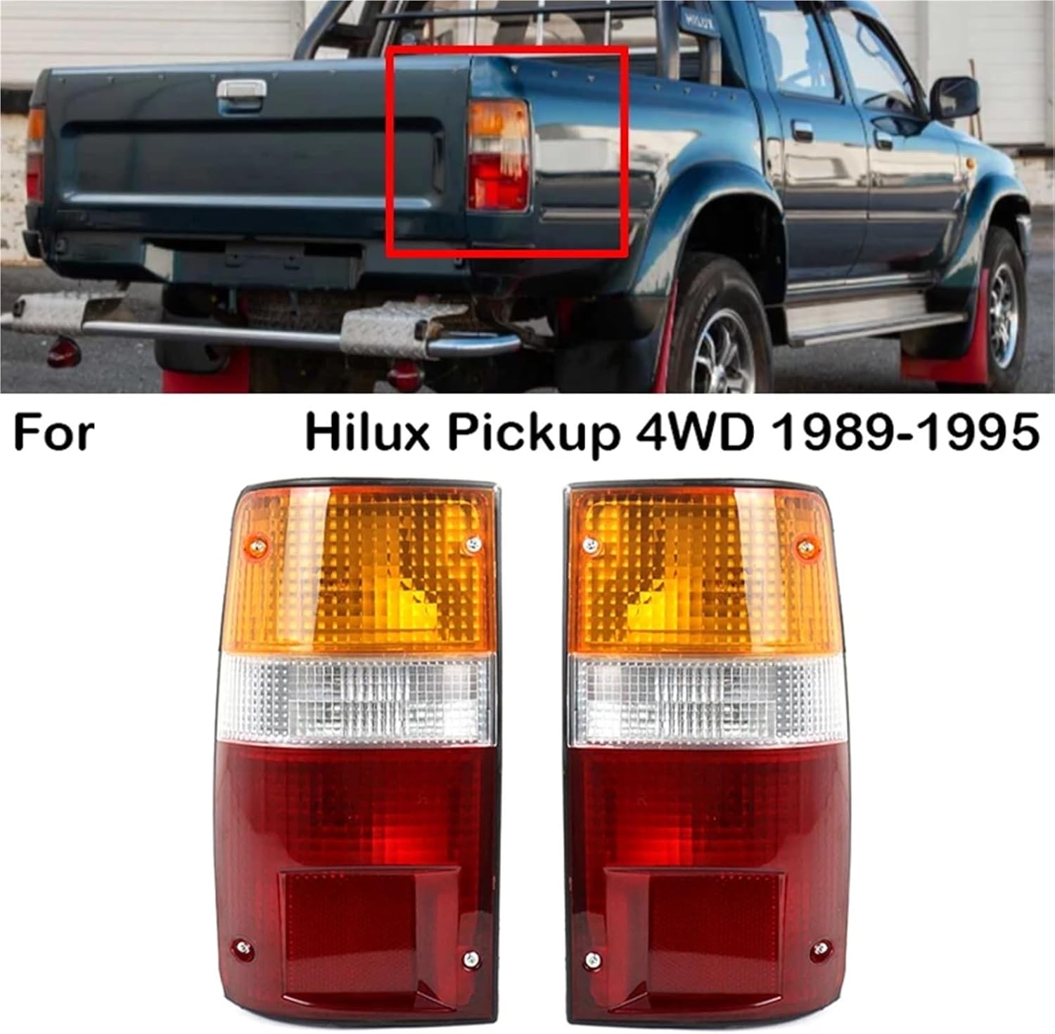 US純正 89-95 PICKUP ハイラックス ピックアップ USテールレンズ US純正 89-95 PICKUP ハイラックス ピックアップ USテールレンズ