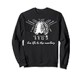 Live Life To The Maxillary Dental Anatomy Tooth Hygiene Grad Sweatshirt