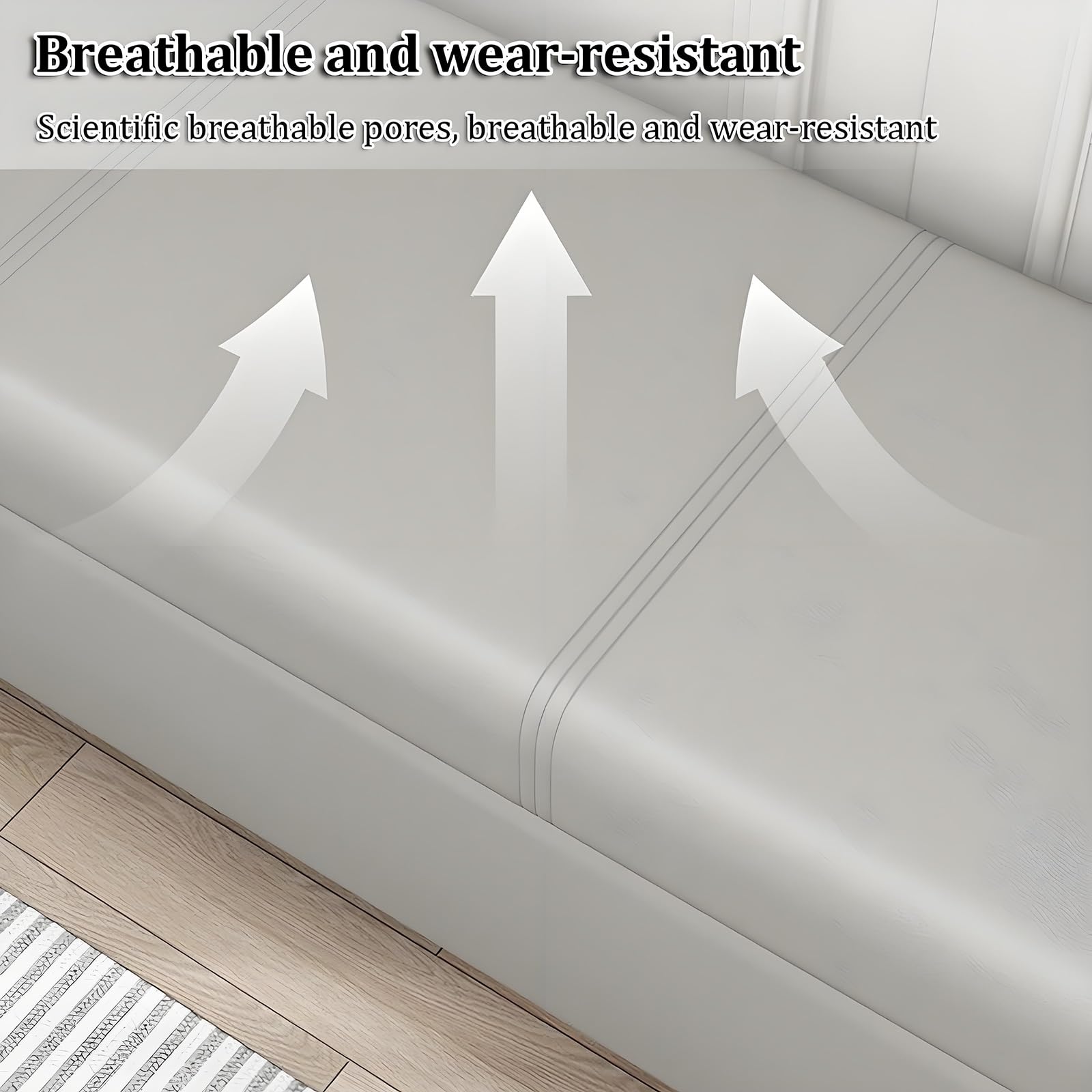 Sitzbank, Sitzbank Mit Stauraum, Sitzbank Mit Stauraum Für Schlafzimmer, Ottomanische Bank Mit Stauraum, Gepolsterte Sitzbank Mit Stauraum Und Sitzgelegenheit Für Schlafzimmer, Wohnzimmer.(Light gray,
