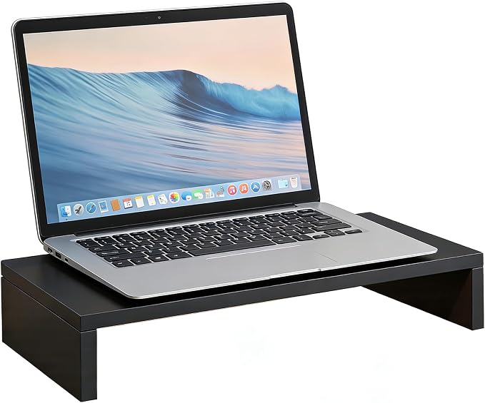 Computer Desktop Riser Stand Amazon.com: vie poetique Monitor Stand Riser, Desktop Stand for PC ...