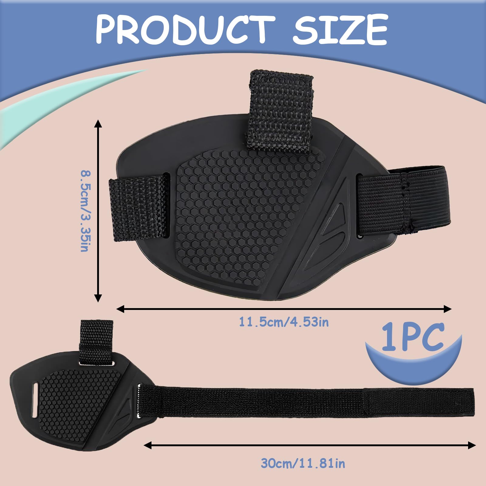 Protector de Zapatos para Moto - Protector Zapato Palanca Marchas Cambio, Antideslizante y Ajustable, Protector Cambio Marchas Moto Compatible con Zapatos de Cuero y Deporte, Complementos para Moto