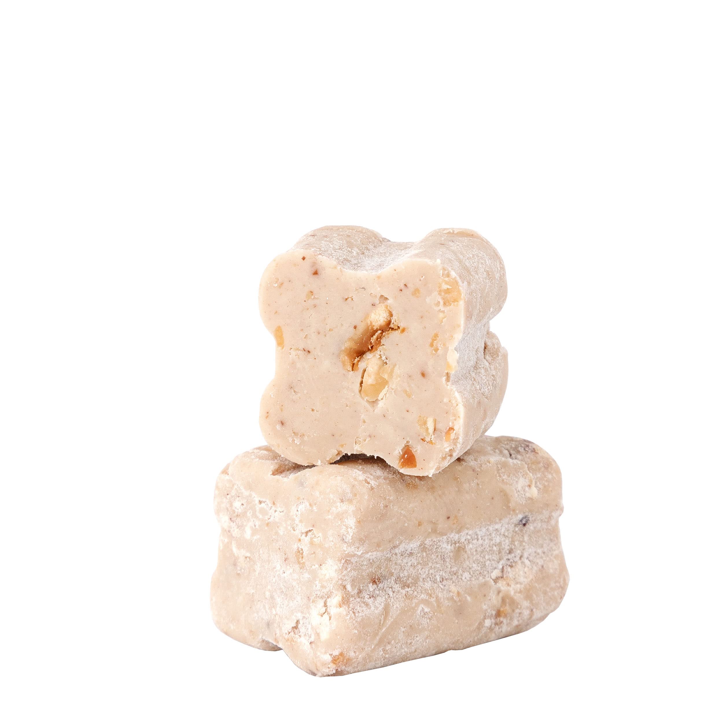GUSTONE. Tartufini Dolci Bianco Antica Torroneria Piemontese 140 Stück 1kg | 35% Kakao, glutenfrei, IGP-geschützte Herkunft, Schokoladen-Trüffel weißer, Schokoladentrüffel, in Handarbeit gefertigt