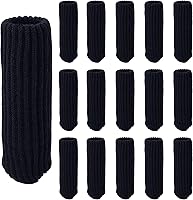 Vista 1 de Protectores de calcetines de punto para patas de silla, protectores de piso de madera dura, fundas de patas de taburete de bar de alta elasticidad