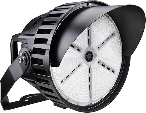 dephen Luces LED de estadio de 500 W, 70000 lúmenes (1500-2000 W de halogenuros metálicos), luces de estadio para exteriores, 120-277 V, luces de