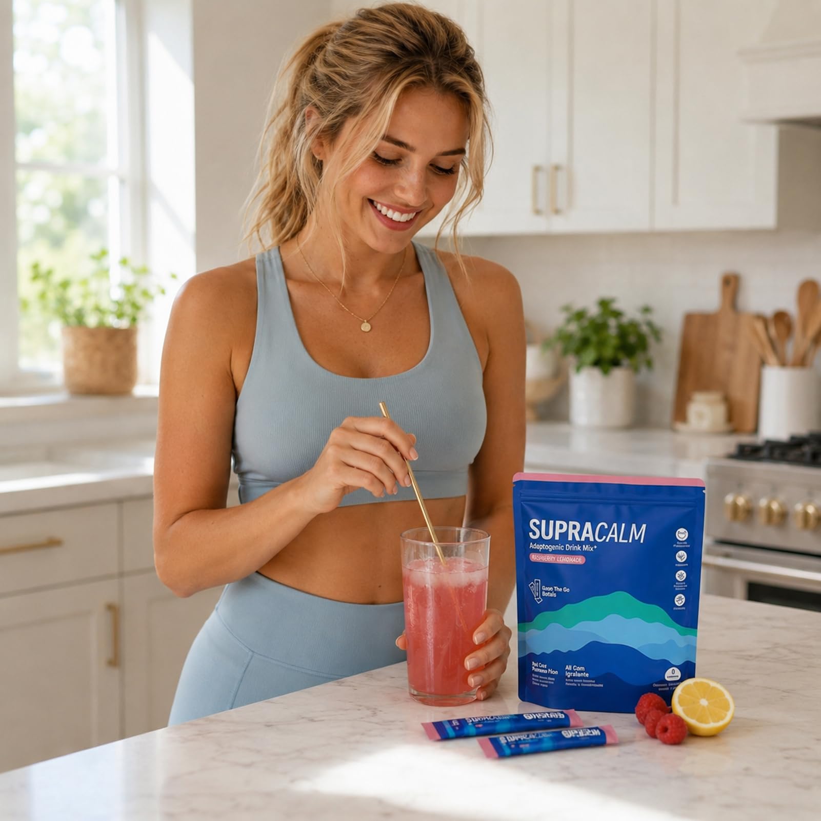 New Super Cortisol：Lot de 20 sticks – Réduit le cortisol – Favorise la détente & la concentration – Améliore le sommeil – Sans sucre – Format nomade – Unisexe | Favorise la Détente et la Concentration,No Sugar