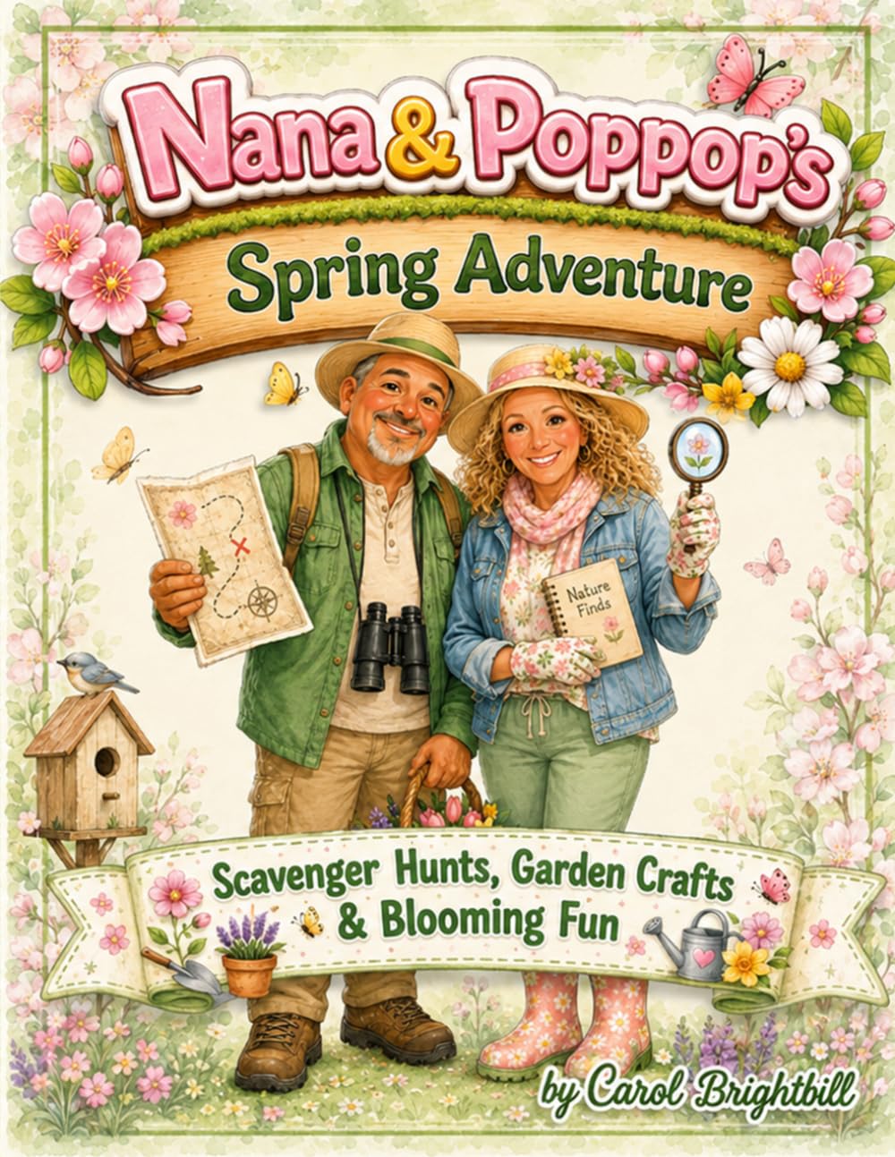 Nana & Poppop's Spring Adventure: Scavenger Hunts, Garden Crafts & Blooming Fun (Nana & Poppop's Adventure Series)