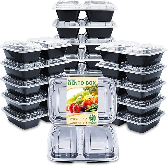 20pc Meal Prep Containers 