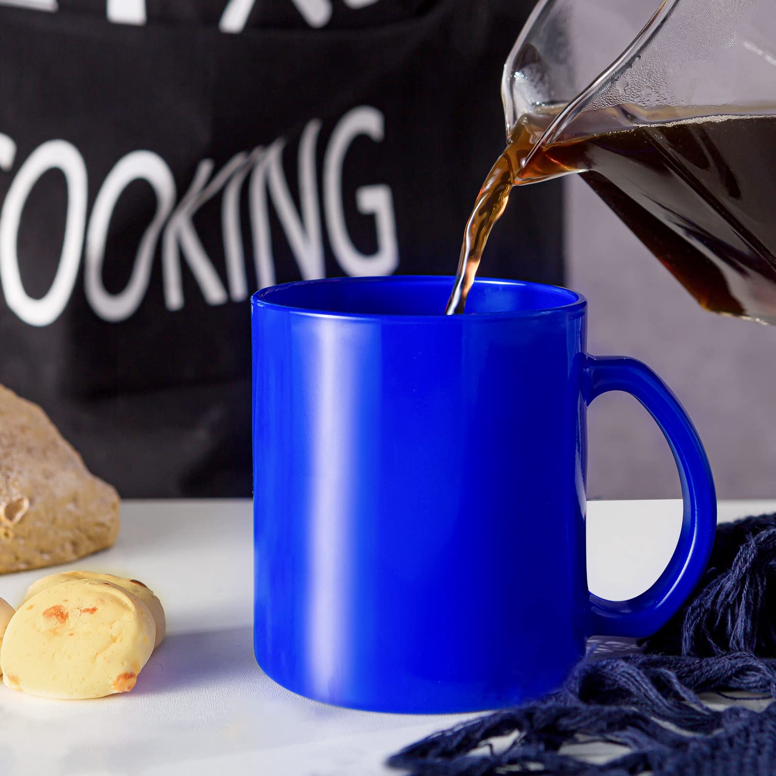 GoldArea 12 Pack Sublimation Mugs, 11 oz Sublimation Blank Coffee Cups