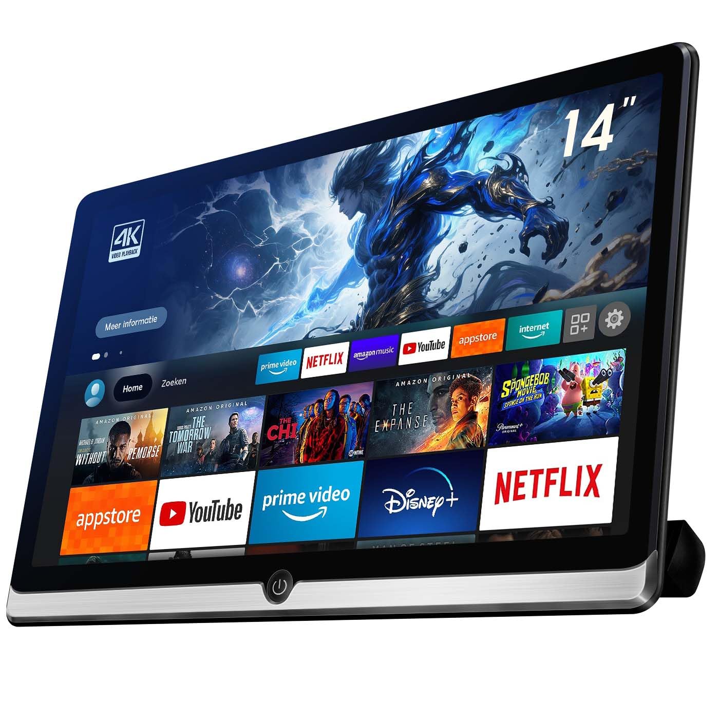 Amazon.com: 14-inch Android 13 Car TV Headrest Monitor Rear