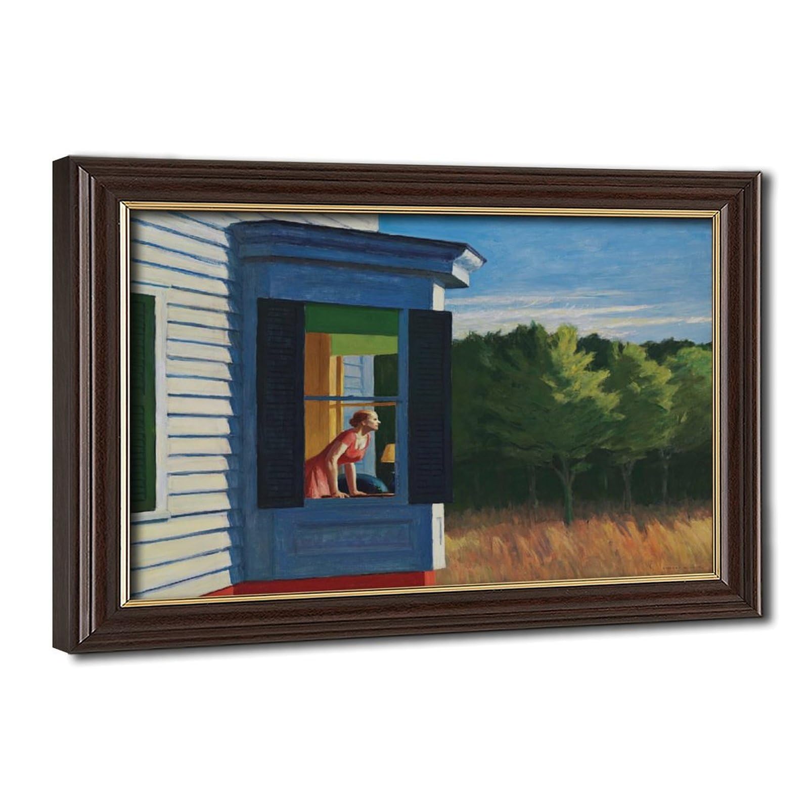 Poster Cape Cod Morning d'Edward Hopper : impression sur toile 20x30 cm - 8