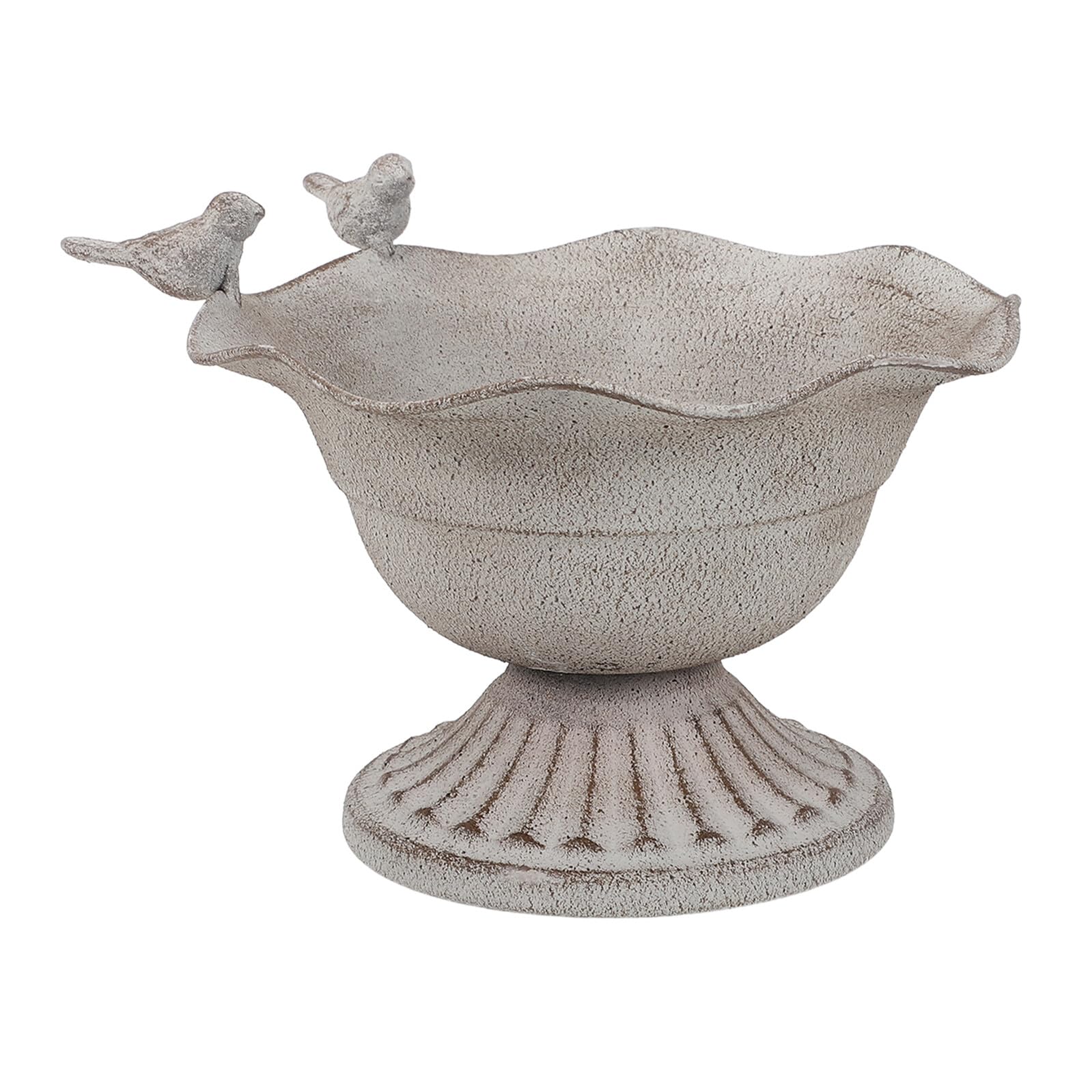 Vase métal vintage style urne rustique TEHAUX pour fleurs et centre de table de mariage