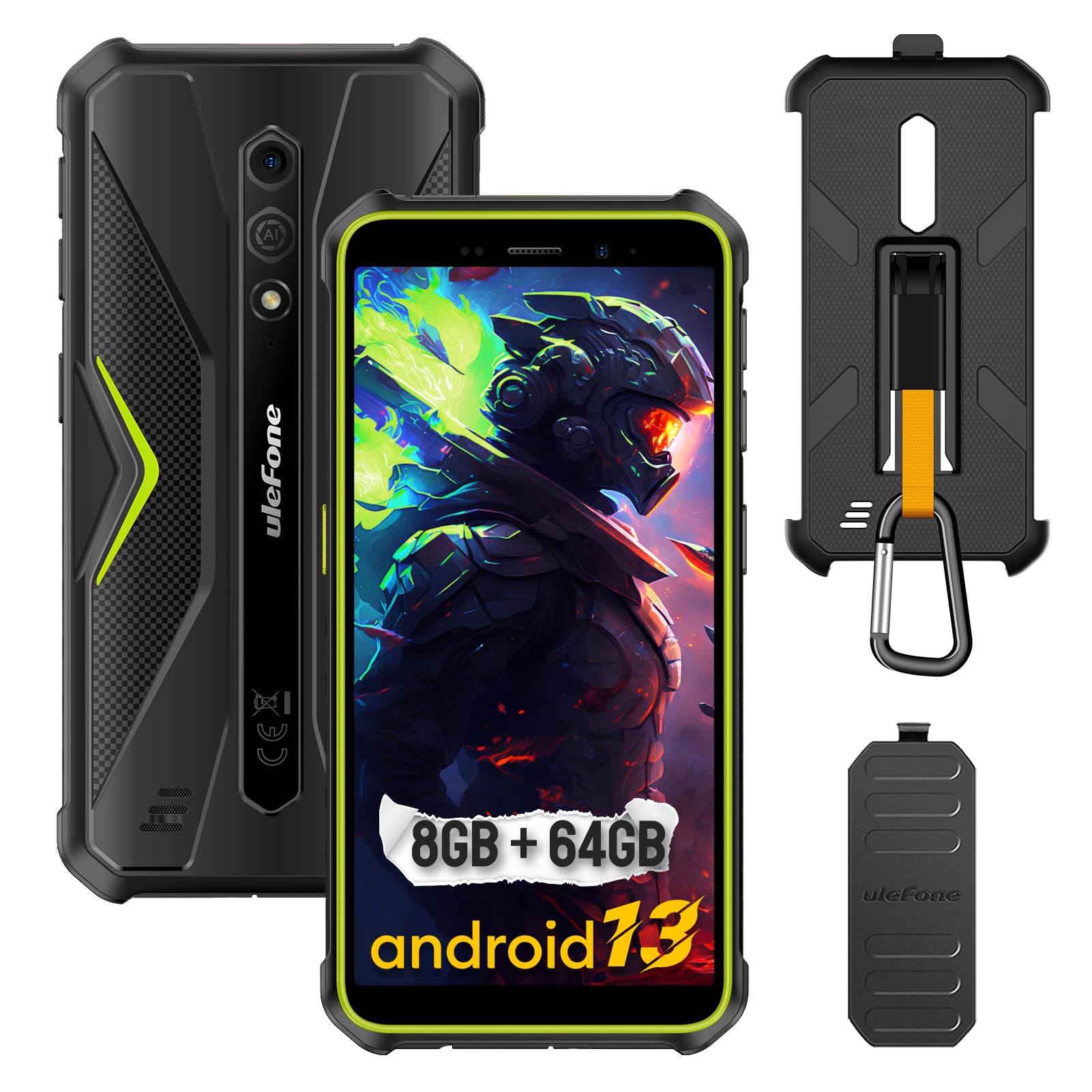 Amazon.com: Ulefone Armor X12 Pro & Case Rugged Phones, IP68/IP69K