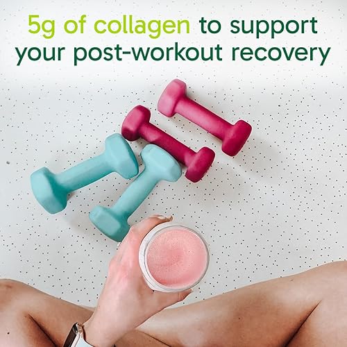 Miniatura 20 de Organika Polvo de péptidos de colágeno hidrolizados mejorados: polvo de colágeno sin sabor de fácil absorción para piel, cabello, uñas