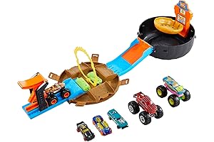 Hot Wheels Monster Trucks Stunt Tire Play Set