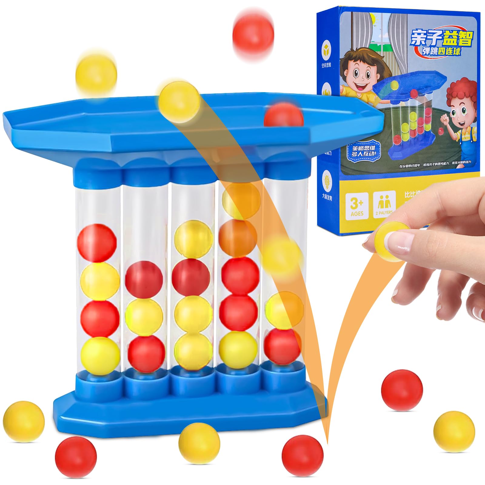 PKKP 4 In Einer Reihe – Spannendes Strategiespiel Für 2 Spieler