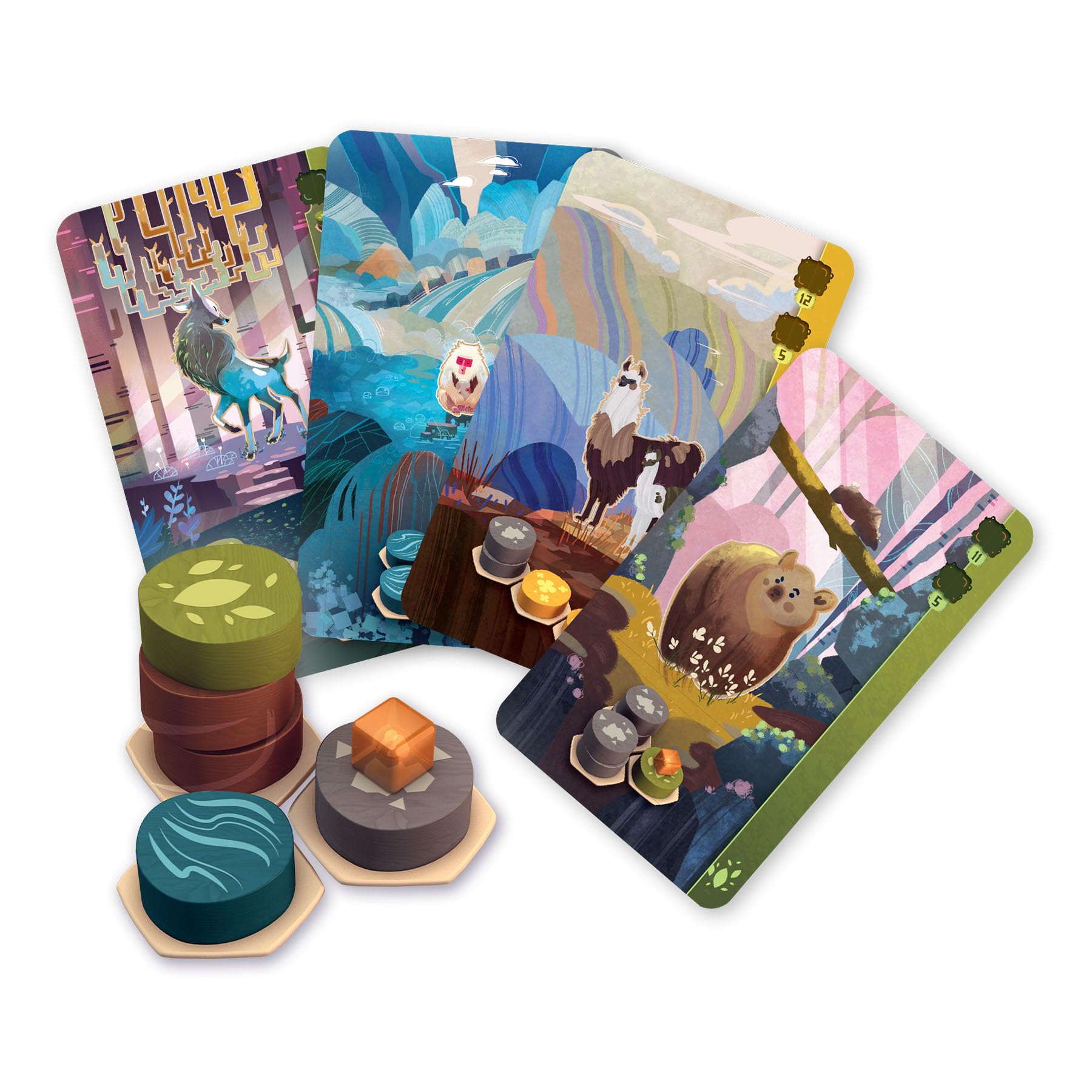 Asmodee Harmonies Juego de Mesa Estrategia Familias Adultos 10+ Años 1-4 Jugadores 30 Minutos Español